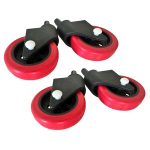 enviropal® Set of Wheels / Casters for 70L Recycling Bins - Pack of 4