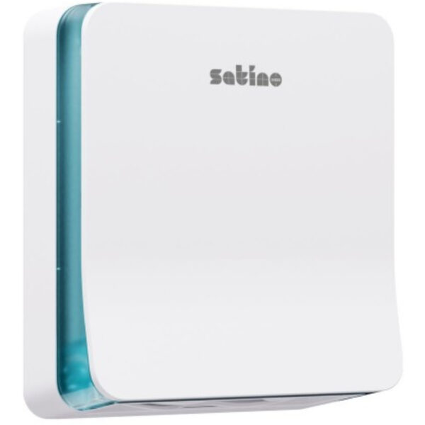 Satino Hyginity Slim Z-Fold Hand Towel Dispenser STD - White - Image 1