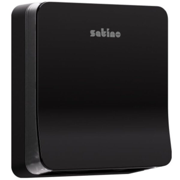Satino Hyginity Slim Z-Fold Hand Towel Dispenser STD - Black - Image 1