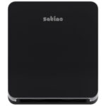 Satino Hyginity Slim Z-Fold Hand Towel Dispenser STD - Black - Image 3