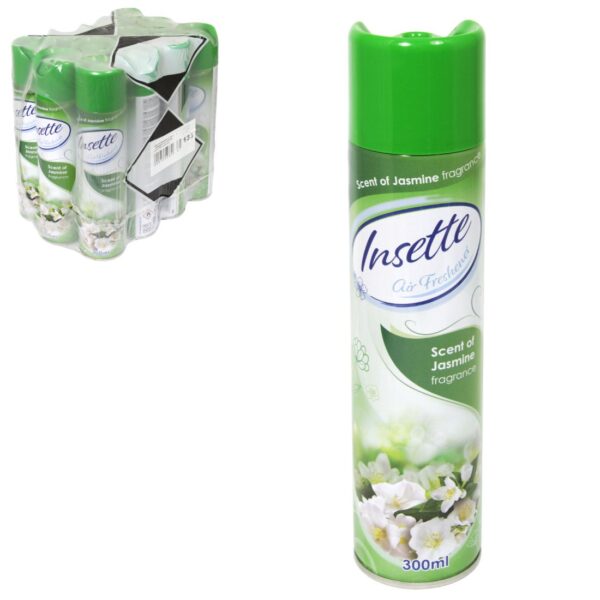 Insette Air Freshener - Jasmine (12x300ml) - Image 1